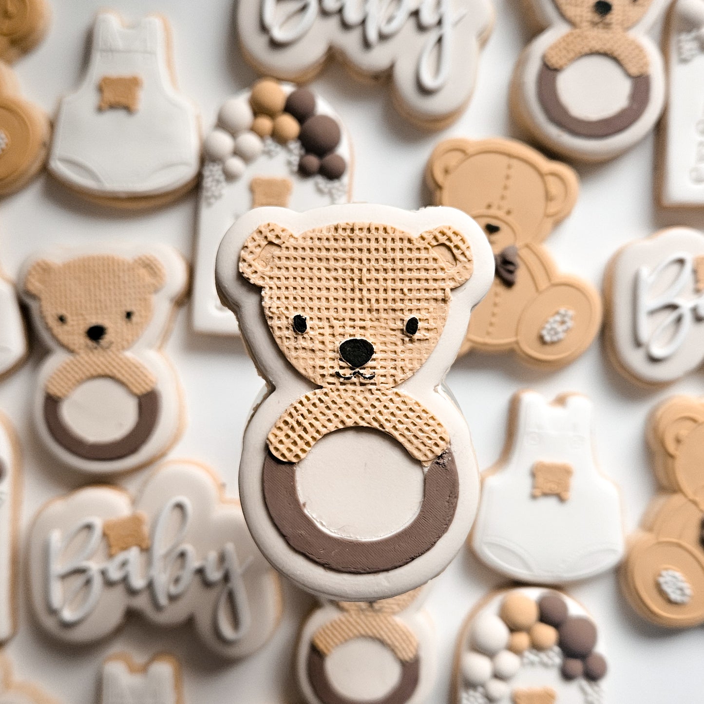 We Can Bear-ly Wait Baby Shower Cookies