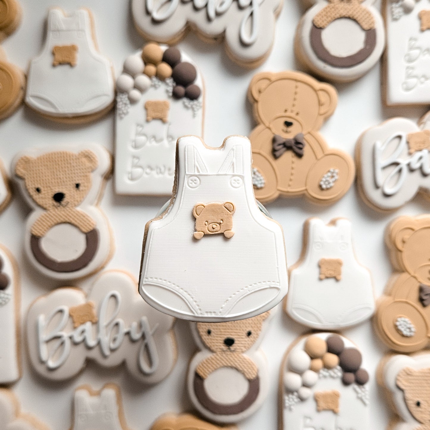 We Can Bear-ly Wait Baby Shower Cookies