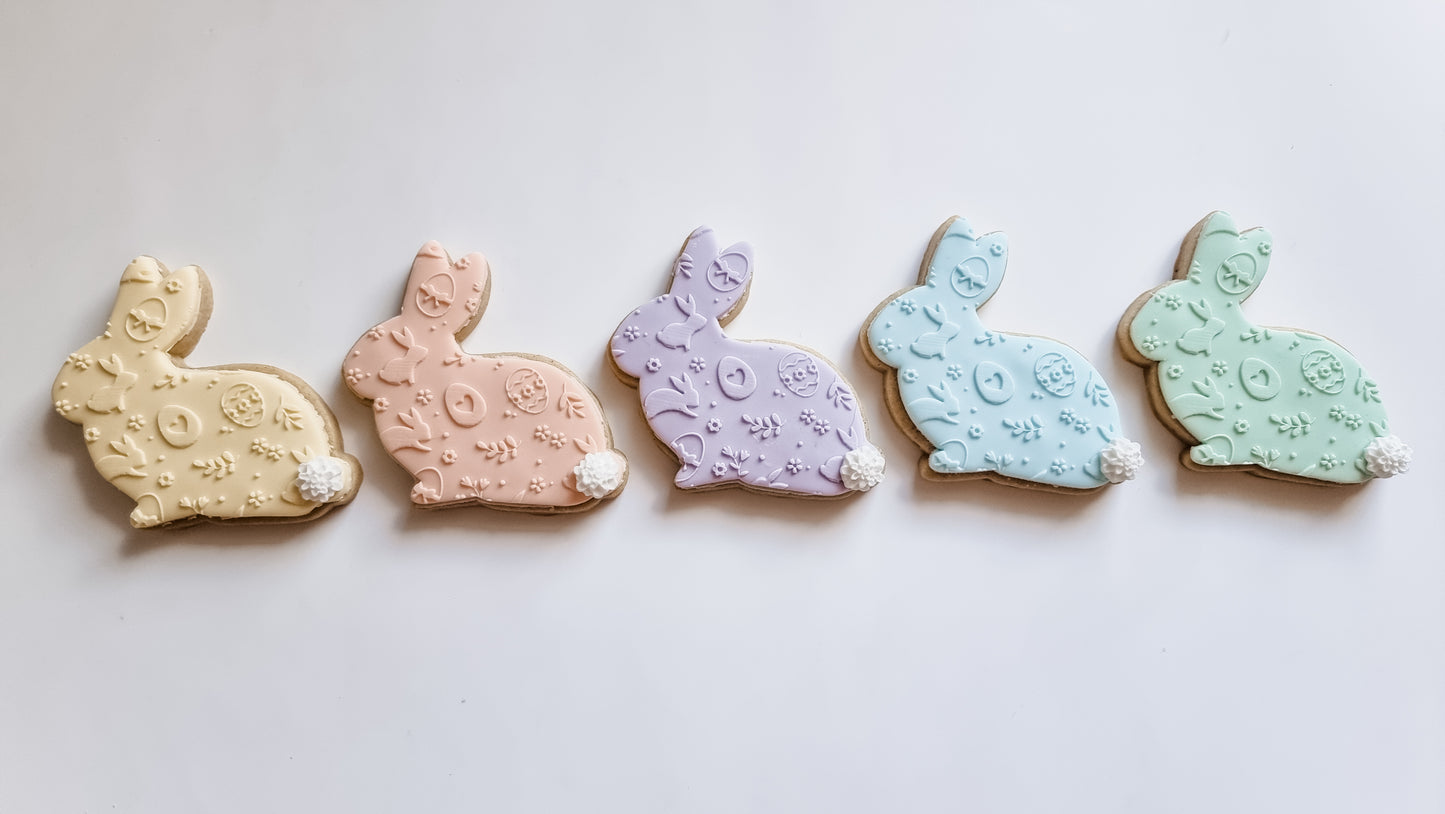 Easter Bunnies (5 Cookies)