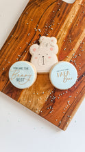 Load image into Gallery viewer, Vegan Papa Bear Father&#39;s Day Pack (3 cookies)
